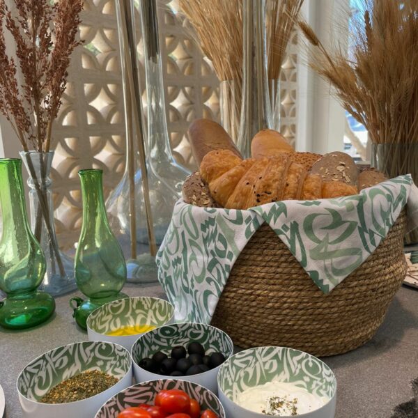 زبدية خط عربي لون نيلي - Image 2