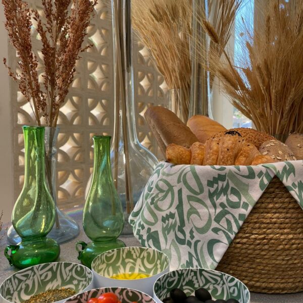 زبدية خط عربي لون نيلي - Image 3