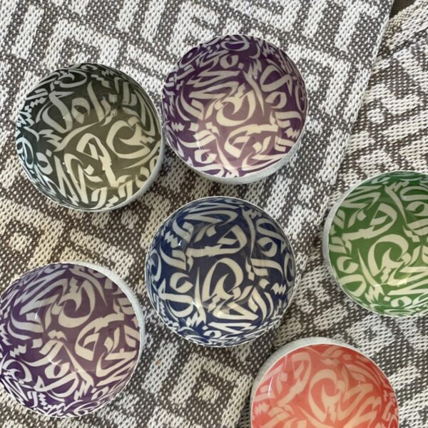 زبدية خط عربي لون نيلي - Image 6