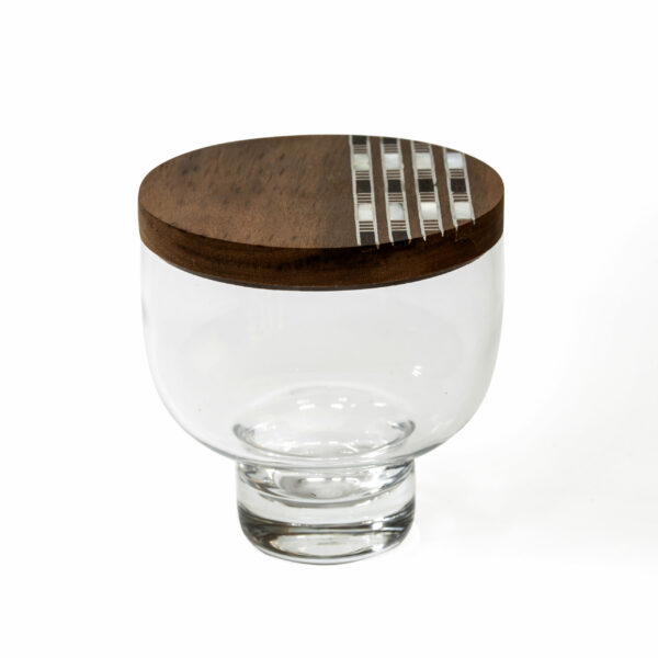 بانبونيرة بنقشة الثوب خشب الجوز - Image 1