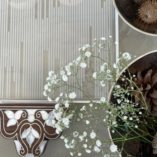 Tray Reyhan Collection in Mother of Pearl (Medium) - Image 2