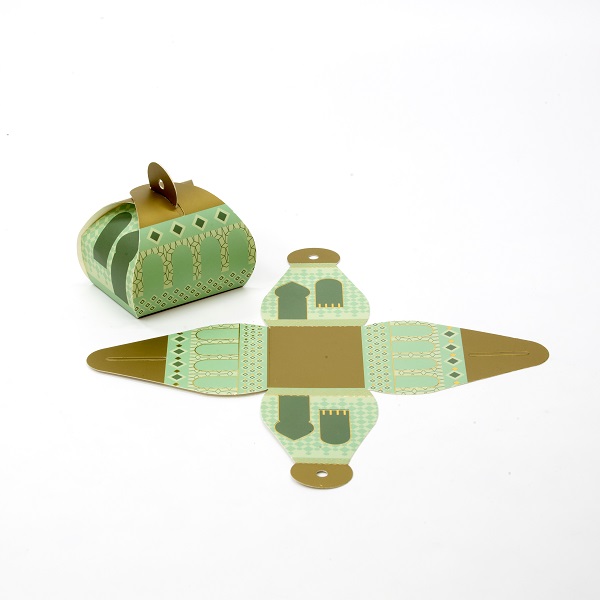 Gift Box Sets Elevated: Green Small Bahja Chocolate Box Set of 3