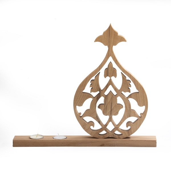 Bareeq Candle Holder Large