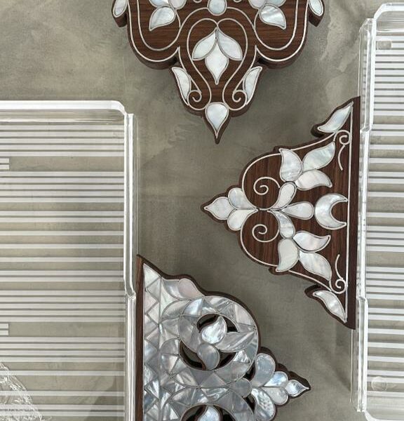 Tray Reyhan Collection in Mother of Pearl (Medium) - Image 5