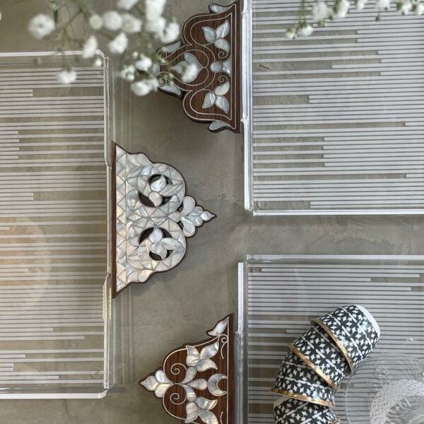 Tray Reyhan Collection in Mother of Pearl (Medium) - Image 6