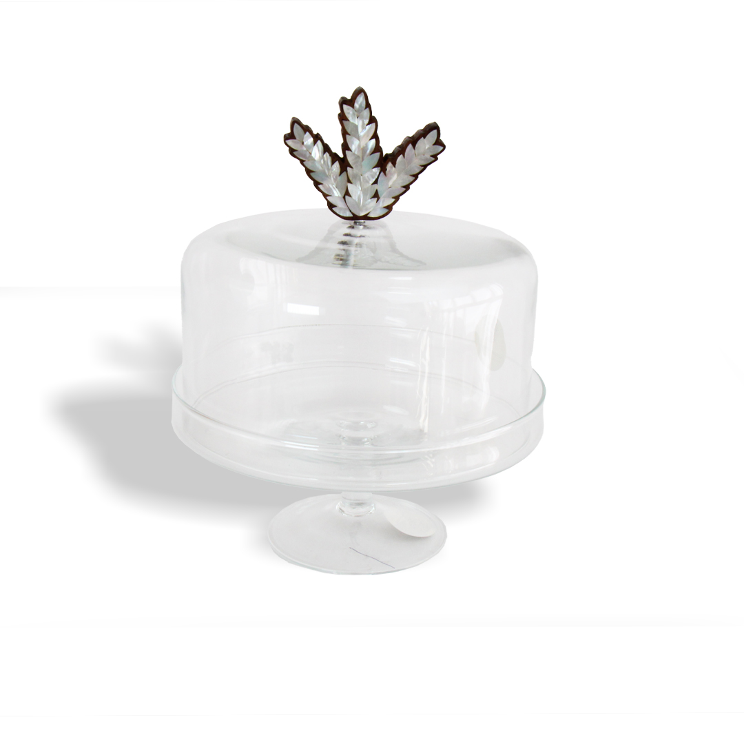 Cake,Stand,MOP,Glass,Sanabel,serving