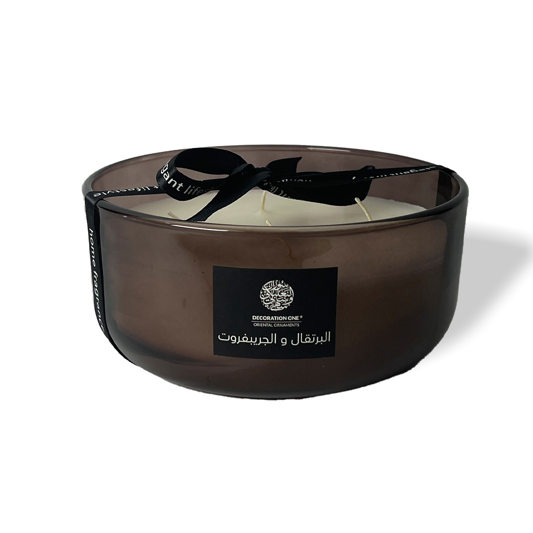 Luxurious Orange & Grapefruit Scented Candle
