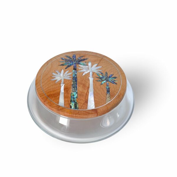 Luxury Glass Jar - Nakheel 4Palms UFO-Large