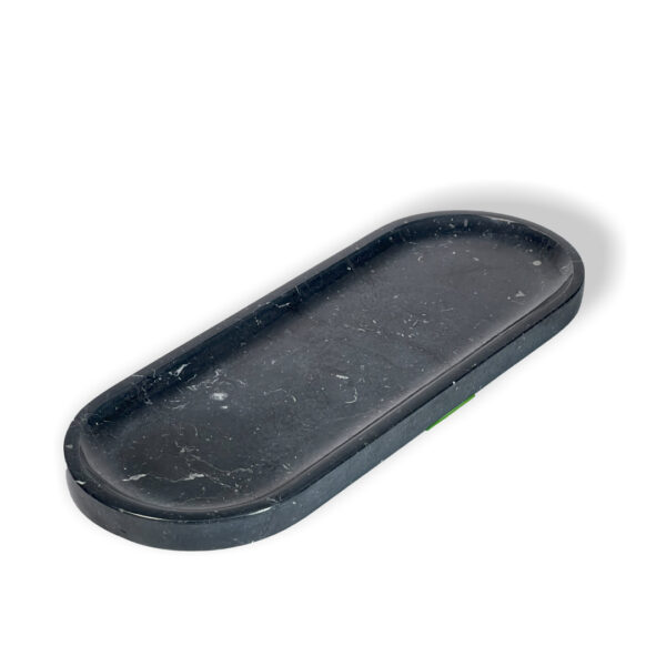 Hajr Black Marble Tray