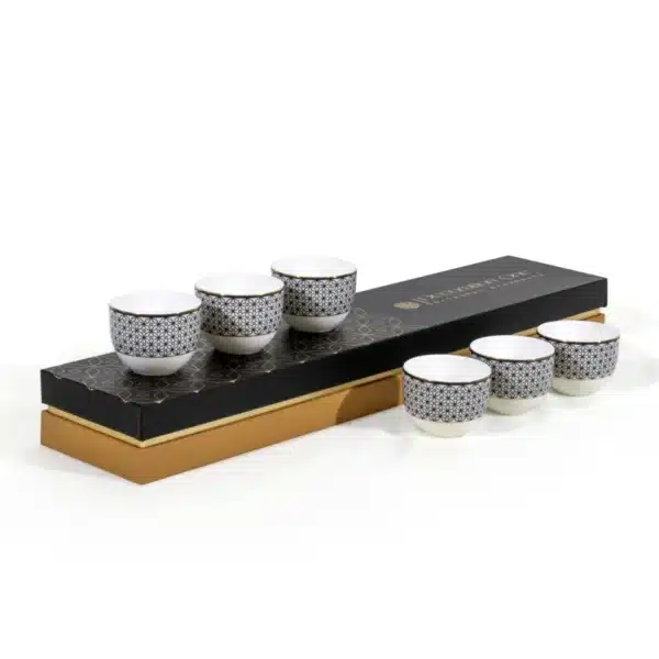 Naqsh Qahwa Cups 60cc-Set of 6
