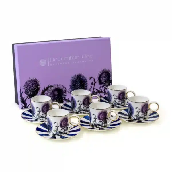 Kharfeesh Turkish coffee Cups100cc -Set of 6