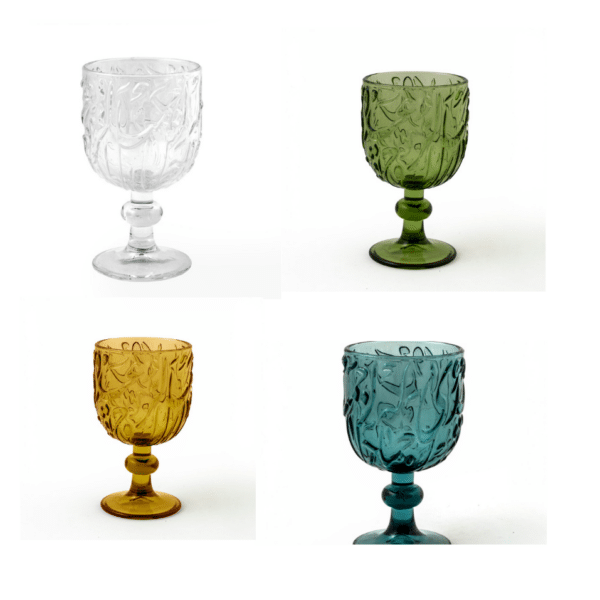 Jameel Imperial Stem Cups | 4 Colored Collection(Set of 4)