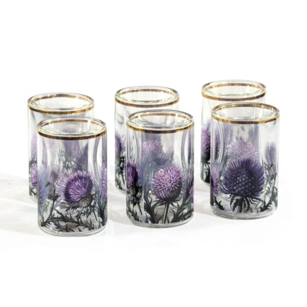 Double Wall Tea Cups 150cc Naqsh Collection (Set of 6)